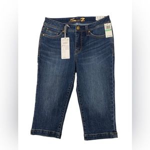 Seven 7 Jeans Mid-Raise Pull On Jeans